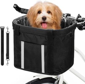 ANZOME Hunde Fahrradkorb, Hundekorb Fahrrad vorne