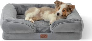 Bedsure orthopaedisches Hundebett Ergonomisches Hundesofa