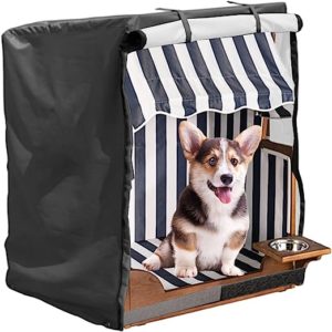 Hunde im Sommer - Hundestrandkorb Schutzhülle, Hundestrandkorb Abdeckhaube, Schutzhülle