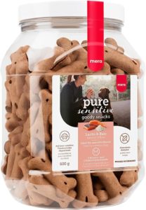 MERA pure sensitive Goody Snack gesunde Leckerlis fuer sensible Hunde