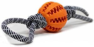 My Joone Made with Love Hundespielzeug aus Tau in der Farbe Zebra